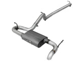Scorpion 2-1/2 Inch Aluminized Steel Cat-Back Hi-Tuck Exhaust System Jeep Wrangler (JK) 2 Door 07-18 V6-3.6L/3.8L aFe Power