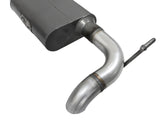 Scorpion 2-1/2 Inch Aluminized Steel Cat-Back Hi-Tuck Exhaust System Jeep Wrangler (JK) 2 Door 07-18 V6-3.6L/3.8L aFe Power