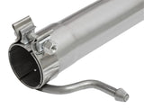Scorpion 2-1/2 Inch Aluminized Steel Cat-Back Exhaust System w/ Polished Tip Jeep Wrangler (JK) 07-18 V6-3.6L/3.8L aFe Power