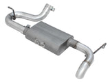 Scorpion 2-1/2 Inch Aluminized Steel Axle-Back Hi-Tuck Exhaust System Jeep Wrangler (JK) 07-18 V6-3.6L/3.8L aFe Power