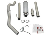 Large Bore-HD 4 Inch 409 Stainless Steel Cat-Back Exhaust System w/o Tip Dodge Diesel Trucks 03-04 L6-5.9L (td) aFe Power