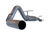 Large Bore-HD 4 Inch 409 Stainless Steel Cat-Back Exhaust System w/o Tip Ford Diesel Trucks 03-07 V8-6.0L (td) aFe Power