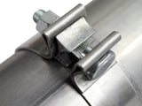 Large Bore-HD 4 Inch 409 Stainless Steel Cat-Back Exhaust System w/o Tip Ford Diesel Trucks 03-07 V8-6.0L (td) aFe Power
