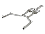 Mach Force-Xp 2-1/2 Inch 304 Stainless Steel Cat-Back Exhaust System Dodge Challenger 15-23 V6-3.6L aFe Power