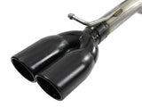 Mach Force-Xp 2-1/2 Inch 304 Stainless Steel Cat-Back Exhaust System w/ Black Tips Dodge Challenger 15-23 V6-3.6L aFe Power