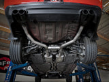 Mach Force-Xp 2-1/2 Inch 304 Stainless Steel Cat-Back Exhaust System w/ Black Tips Dodge Challenger 15-23 V6-3.6L aFe Power