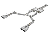 Mach Force-Xp 2-1/2 Inch 304 Stainless Steel Cat-Back Exhaust w/ Polished Tips Dodge Challenger 15-23 V6-3.6L aFe Power