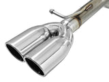 Mach Force-Xp 2-1/2 Inch 304 Stainless Steel Cat-Back Exhaust w/ Polished Tips Dodge Challenger 15-23 V6-3.6L aFe Power