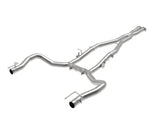 Mach Force-Xp 3 Inch 304 Stainless Steel Cat-Back Exhaust System w/o Muffler Dodge Charger/Hellcat 15-23 V8-6.2L (sc)/392 V8-6.4L aFe Power