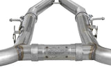 Mach Force-Xp 3 Inch 304 Stainless Steel Cat-Back Exhaust System w/o Muffler Dodge Charger/Hellcat 15-23 V8-6.2L (sc)/392 V8-6.4L aFe Power