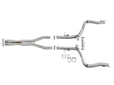 Mach Force-Xp 3 Inch 304 Stainless Steel Cat-Back Exhaust System w/o Muffler Dodge Charger/Hellcat 15-23 V8-6.2L (sc)/392 V8-6.4L aFe Power