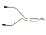 Gemini Xv 3 Inch 304 Stainless Steel Cat-Back Exhaust System w/ Cut-Out Black Ram 1500 19-22 V8-5.7L Hemi aFe Power