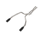 Vulcan Series 3 Inch to 3-1/2 Inch Stainless Steel Cat-Back Exhaust System Black Ram 1500 Rho 25-26 L6-3.0L (tt) aFe Power