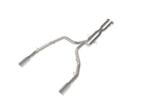 Vulcan Series 3 Inch to 3-1/2 Inch Stainless Steel Cat-Back Exhaust System Polished Ram 1500 Rho 25-26 L6-3.0L (tt) aFe Power
