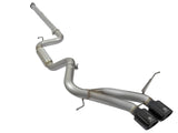 Takeda 3 Inch 304 Stainless Steel Cat-Back Exhaust System w/Black Tip Ford Focus St 13-18 L4-2.0L (t) aFe Power