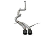 Takeda 3 Inch 304 Stainless Steel Cat-Back Exhaust System w/Black Tip Ford Focus St 13-18 L4-2.0L (t) aFe Power