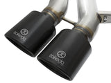 Takeda 3 Inch 304 Stainless Steel Cat-Back Exhaust System w/Black Tip Ford Focus St 13-18 L4-2.0L (t) aFe Power
