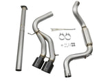 Takeda 3 Inch 304 Stainless Steel Cat-Back Exhaust System w/Black Tip Ford Focus St 13-18 L4-2.0L (t) aFe Power