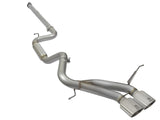 Takeda 3 Inch 304 Stainless Steel Cat-Back Exhaust System w/Polished Tip Ford Focus St 13-18 L4-2.0L (t) aFe Power