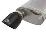 Mach Force-Xp 3 Inch to 2-1/2 Inch Stainless Steel Cat-Back Exhaust w/ Black Tip Ford Mustang 15-23 L4-2.3L (t) EcoBoost aFe Power