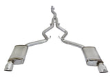 Mach Force-Xp 3 to 2-1/2 Inch Stainless Steel Cat-Back Exhaust Sys w/Polished Tip Ford Mustang 15-23 L4-2.3L (t) EcoBoost aFe Power