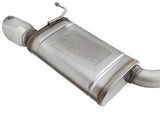 Mach Force-Xp 3 to 2-1/2 Inch Stainless Steel Cat-Back Exhaust Sys w/Polished Tip Ford Mustang 15-23 L4-2.3L (t) EcoBoost aFe Power