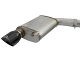 Mach Force-Xp 304 Stainless Steel Cat-Back Exhaust w/ Resonator Black Tip Ford Mustang 15-17 V8-5.0L/V6-3.7L aFe Power