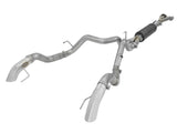 Mach Force-Xp 3 Inch 304 SS Cat-Back Hi-Tuck Exhaust System w/ Polished Tips Ford F-150 Raptor 17-20/F-150 Limited 19-20 V6-3.5L (tt) aFe Power