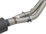Mach Force-Xp 3 Inch 304 Stainless Cat-Back Hi-Tuck Exhaust System w/ Raw Tips Ford F-150 Raptor 17-20/F-150 Limited 19-20 V6-3.5L (tt) aFe Power