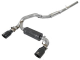 Takeda 3 Inch 304 Stainless Steel Cat-Back Exhaust System w/ Black Tip Ford Focus Rs 16-18 L4-2.3L (t) aFe Power