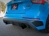 Takeda 3 Inch 304 Stainless Steel Cat-Back Exhaust System w/ Black Tip Ford Focus Rs 16-18 L4-2.3L (t) aFe Power