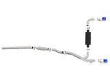 Takeda 3 Inch 304 Stainless Steel Cat-Back Exhaust System w/ Blue Flame Tip Ford Focus Rs 16-18 L4-2.3L (t) aFe Power