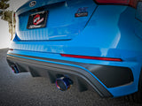 Takeda 3 Inch 304 Stainless Steel Cat-Back Exhaust System w/ Blue Flame Tip Ford Focus Rs 16-18 L4-2.3L (t) aFe Power