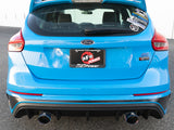 Takeda 3 Inch 304 Stainless Steel Cat-Back Exhaust System w/ Blue Flame Tip Ford Focus Rs 16-18 L4-2.3L (t) aFe Power