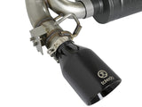 Takeda 3 Inch 304 Stainless Steel Axle-Back Exhaust System w/ Black Tip Ford Focus Rs 16-18 L4-2.3L (t) aFe Power
