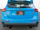 Takeda 3 Inch 304 Stainless Steel Axle-Back Exhaust System w/ Black Tip Ford Focus Rs 16-18 L4-2.3L (t) aFe Power