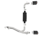 Takeda 3 Inch 304 Stainless Steel Axle-Back Exhaust System w/ Carbon Fiber Tip Ford Focus Rs 16-18 L4-2.3L (t) aFe Power