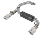 Takeda 3 Inch 304 Stainless Steel Axle-Back Exhaust System w/ Polished Tip Ford Focus Rs 16-18 L4-2.3L (t) aFe Power