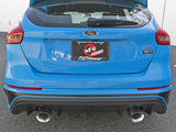 Takeda 3 Inch 304 Stainless Steel Axle-Back Exhaust System w/ Polished Tip Ford Focus Rs 16-18 L4-2.3L (t) aFe Power
