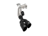 Rebel Series 3 Inch 304 Stainless Steel Cat-Back Exhaust System w/ Black Tips Ford Ranger 19-23 L4-2.3L (t) Slant Cut aFe Power