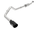 Vulcan Series 3-1/2 Inch 304 Stainless Steel Cat-Back Exhaust System Black Ford Transit Models 15-19 V6-3.5L (tt) aFe Power