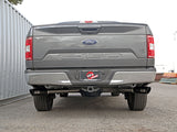 Gemini Xv 3 Inch 304 Stainless Steel Cat-Back Exhaust System w/ Cut-Out Black Ford F-150 15-20 V6-2.7L (tt)/3.5L (tt)/V8-5.0L aFe Power