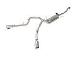 Gemini Xv 3 Inch 304 Stainless Steel Cat-Back Exhaust System w/ Cut-Out Polished Ford F-150 15-20 V6-2.7L (tt)/3.5L (tt)/V8-5.0L aFe Power