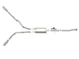 Gemini Xv 3 Inch 304 Stainless Steel Cat-Back Exhaust System w/ Cut-Out Polished Ford F-150 15-20 V6-2.7L (tt)/3.5L (tt)/V8-5.0L aFe Power