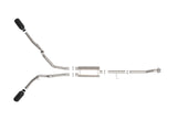 Vulcan Series 3 Inch 304SS Cat-Back Exhaust System Dual Rear Side Exit w/Black Tip Ford F-150 21-26 V6-2.7L (tt)/3.5L (tt)/V8-5.0L aFe Power