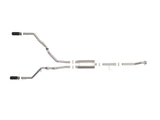 Vulcan Series 3 Inch 304SS Cat-Back Exhaust System Dual Rear Exit w/ Black Tips Ford F-150 21-26 V6-2.7L (tt)/3.5L (tt)/V8-5.0L aFe Power
