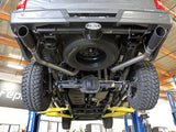Vulcan Series 3 Inch 304SS Cat-Back Exhaust System Dual Rear Exit w/ Black Tips Ford F-150 21-26 V6-2.7L (tt)/3.5L (tt)/V8-5.0L aFe Power
