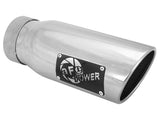 Vulcan Series 3 Inch 304SS Cat-Back Exhaust System Dual Rear Exit w/ Polished Tips Ford F-150 21-26 V6-2.7L (tt)/3.5L (tt)/V8-5.0L aFe Power