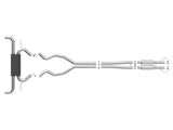 Vulcan Series 2-1/2 Inch 304 Stainless Steel Cat-Back Exhaust System Ford Edge St 19-23 V6-2.7L (tt) aFe Power