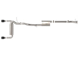 Vulcan Series 3 Inch to 2-1/2 Inch Stainless Steel Cat-Back Exhaust System Black Ford Bronco 21-26 L4-2.3L (t)/V6-2.7L (tt) aFe Power